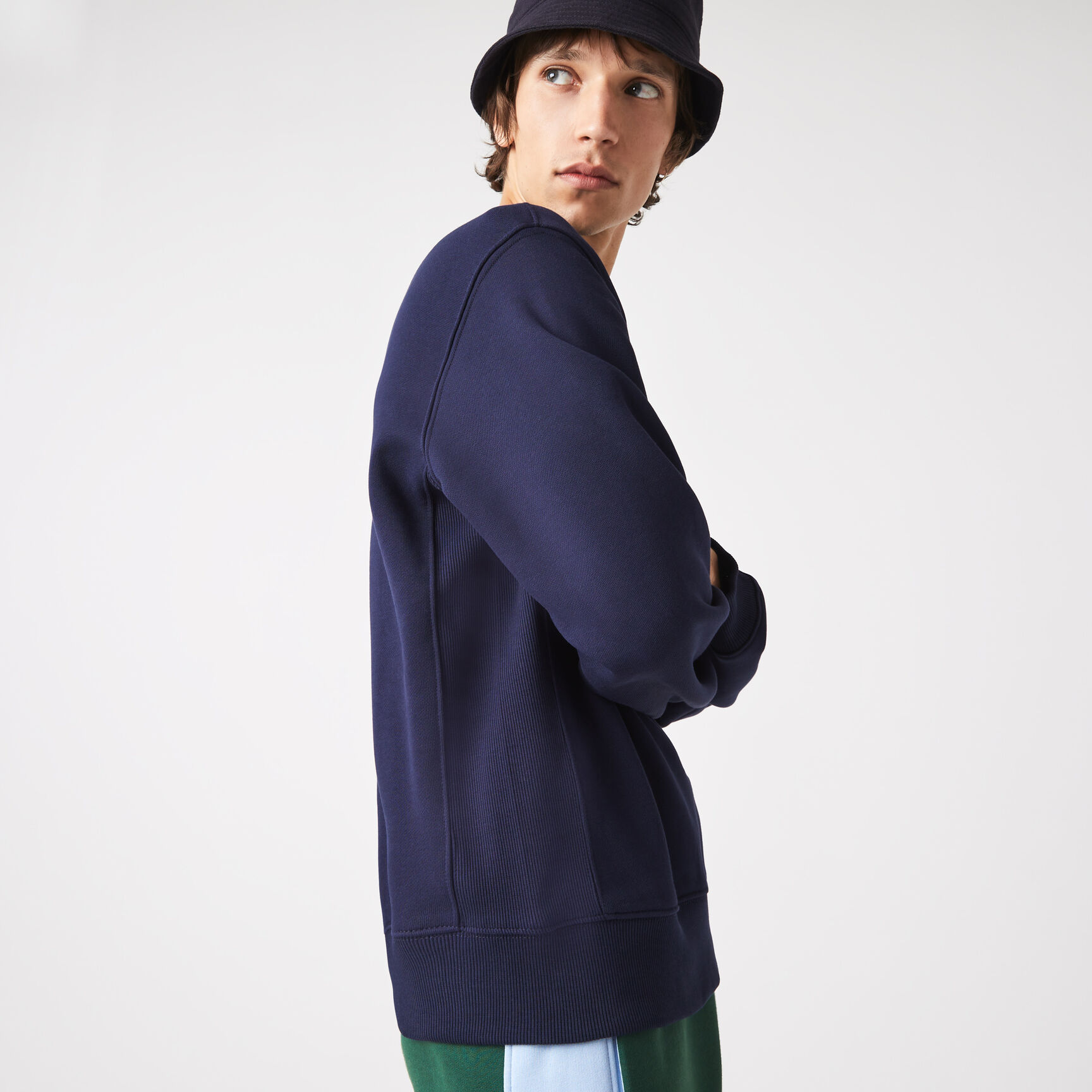 Men's Lacoste Relaxed Fit Organic Cotton Sweatshirt