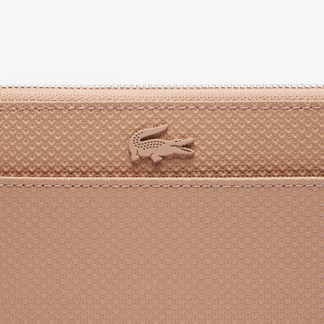 محفظة كبيرة من جلد بيكيه منقوشة بسحاب من شانتاكو للجنسين محفظة كبيرة من جلد بيكيه منقوشة بسحاب من شانتاكو للجنسين