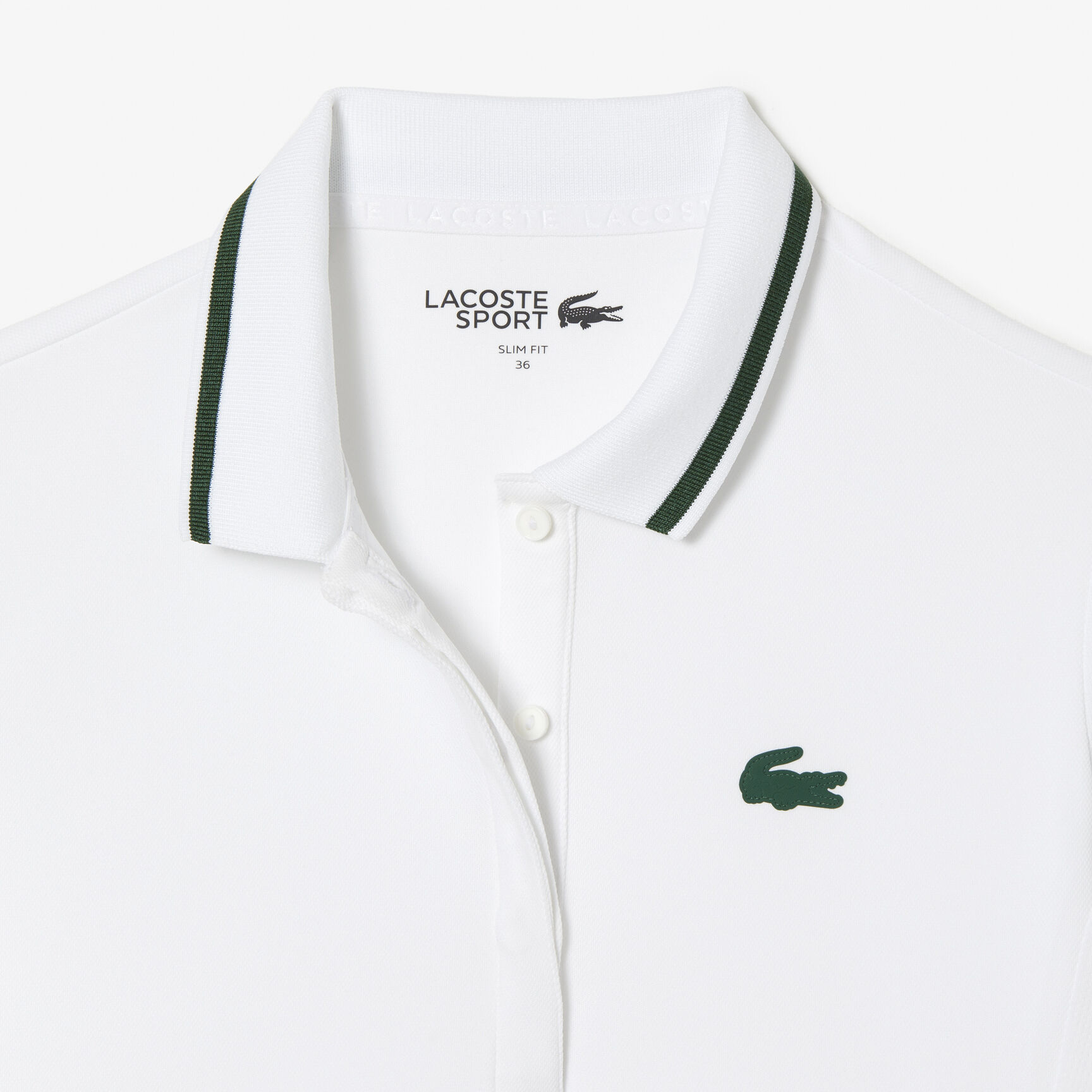 تيشيرت بولو تنس بيكيه ينظم حرارة الجسم للنساء من مجموعة Lacoste SPORT تيشيرت بولو تنس بيكيه ينظم حرارة الجسم للنساء من مجموعة Lacoste SPORT