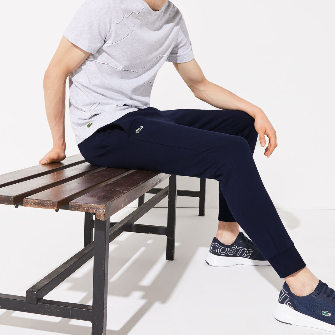 بنطال رياضي تنس صوف قطني للرجال مجموعة Lacoste SPORT بنطال رياضي تنس صوف قطني للرجال مجموعة Lacoste SPORT