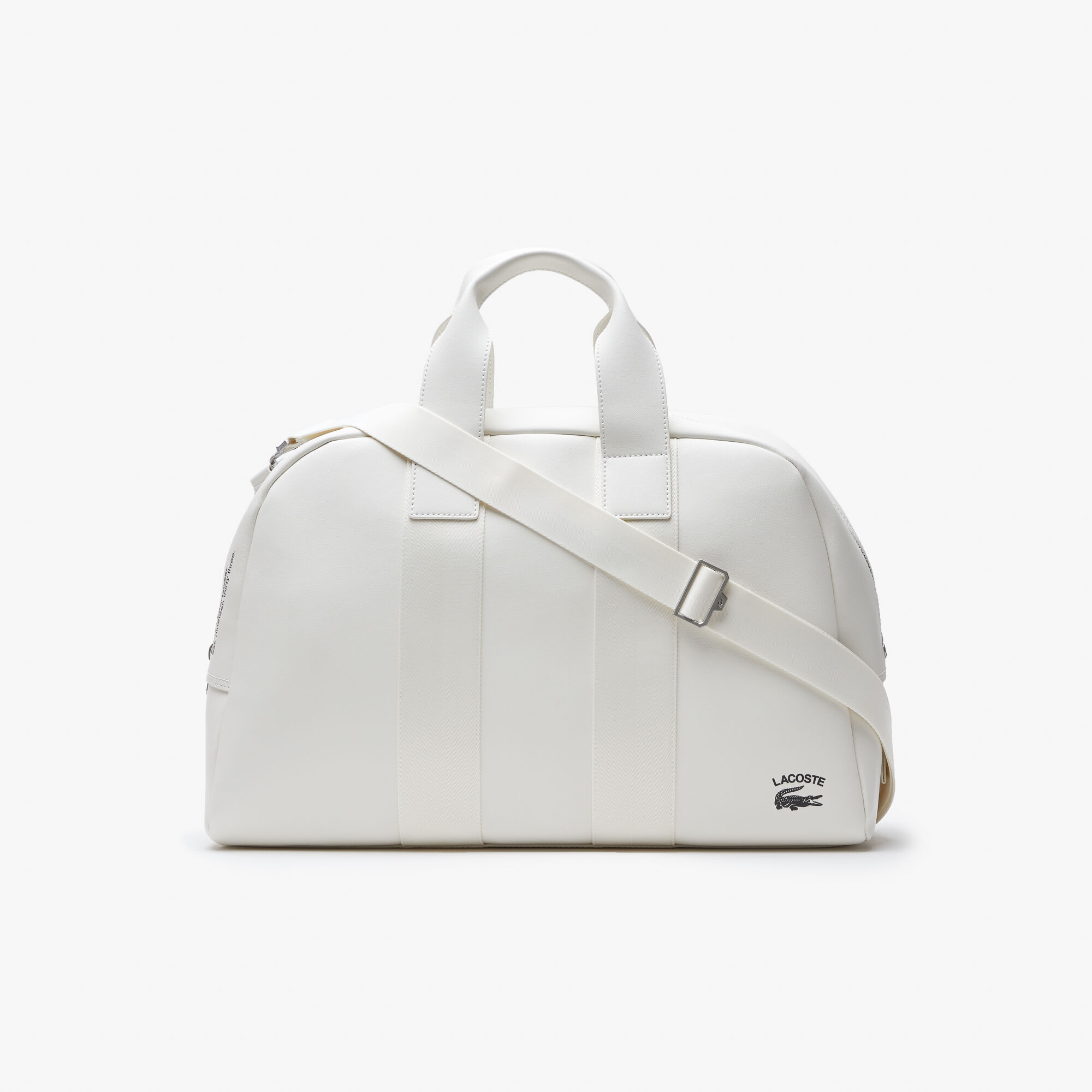 Lacoste duffle bag white 2025