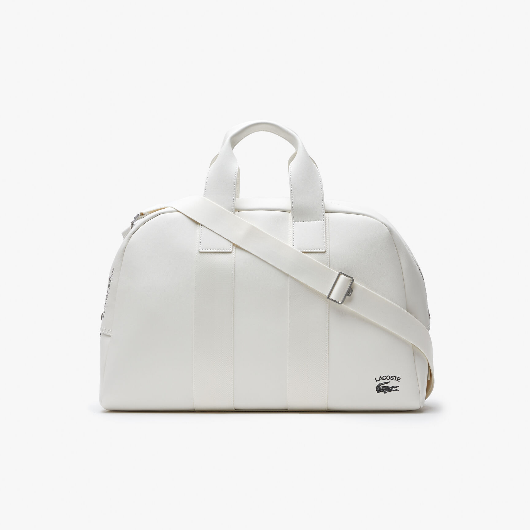 حقيبة لاكوست لعطلات نهاية الأسبوع من الجلد اللين للجنسين حقيبة لاكوست لعطلات نهاية الأسبوع من الجلد اللين للجنسين