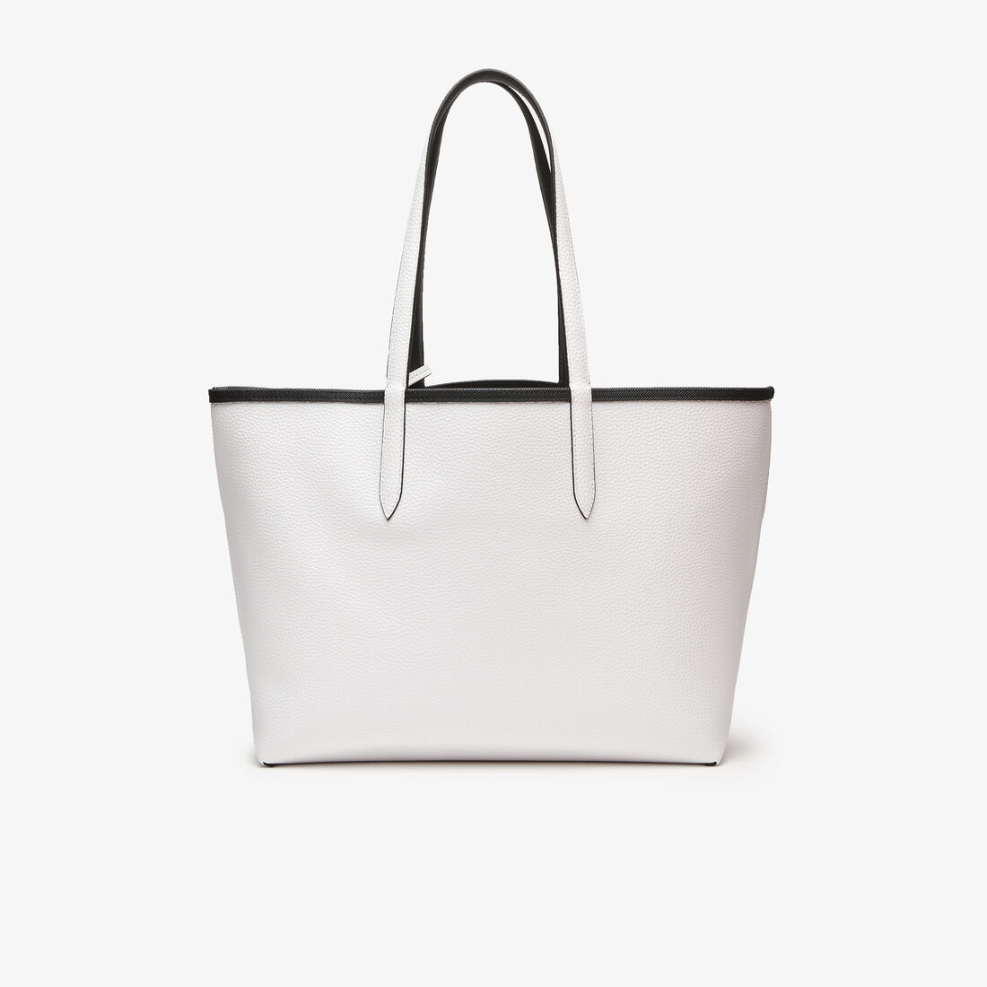 حقيبة يد لاكوست بوجهين وشعار الماركة بلون مغاير للنساء حقيبة يد لاكوست بوجهين وشعار الماركة بلون مغاير للنساء