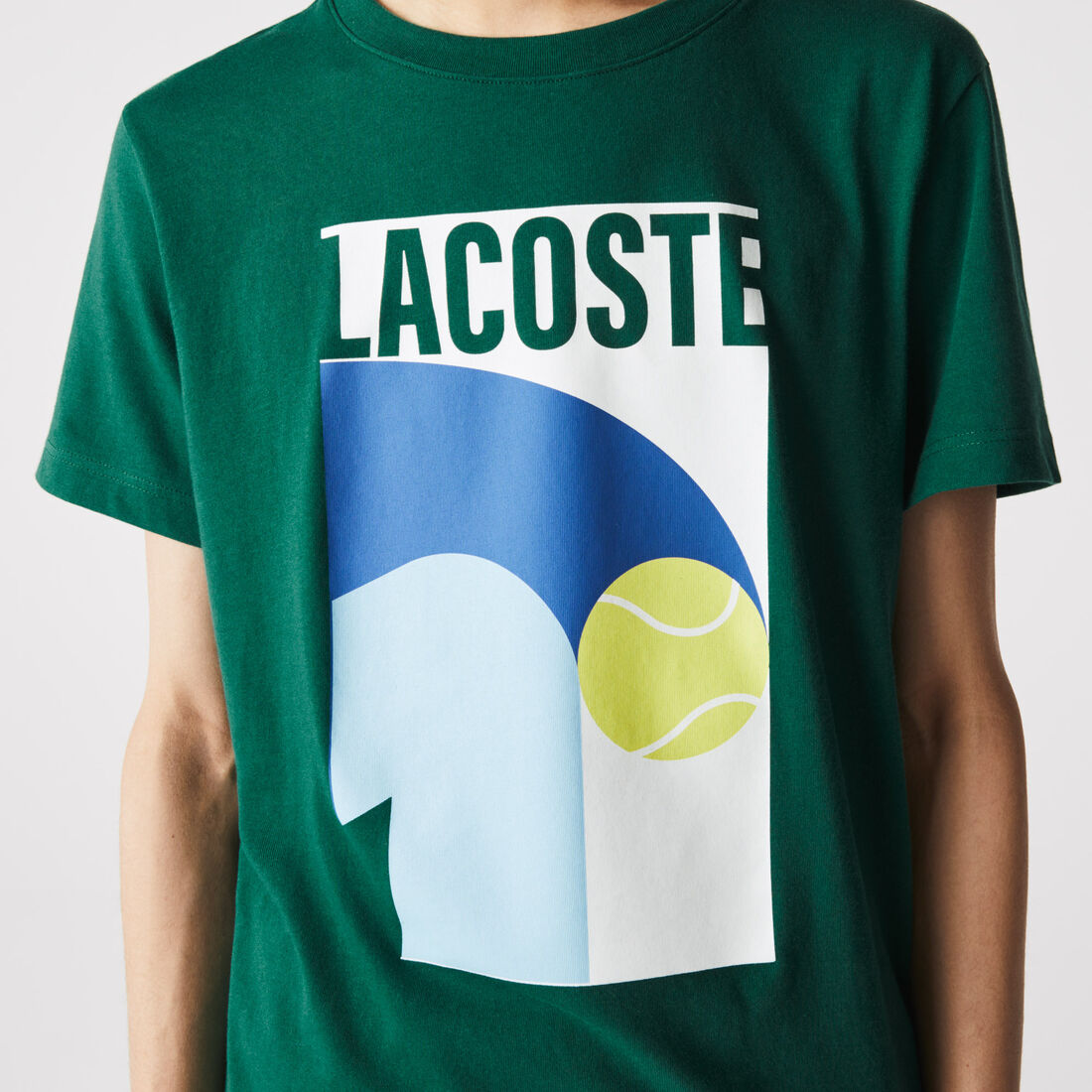 Men's Lacoste SPORT Breathable Graphic Print T-shirt Men's Lacoste SPORT Breathable Graphic Print T-shirt