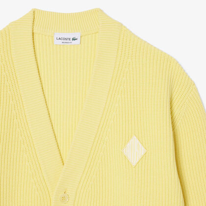 كارديجان قطني مضلع بقصة مريحة