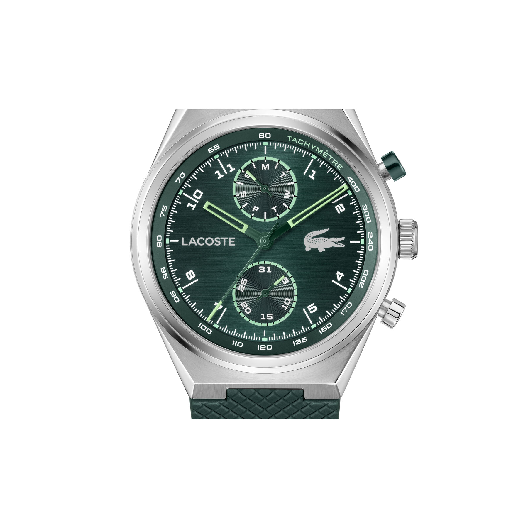 Green Silicone Strap Men's Watch lacoste green silicone strap men s watch