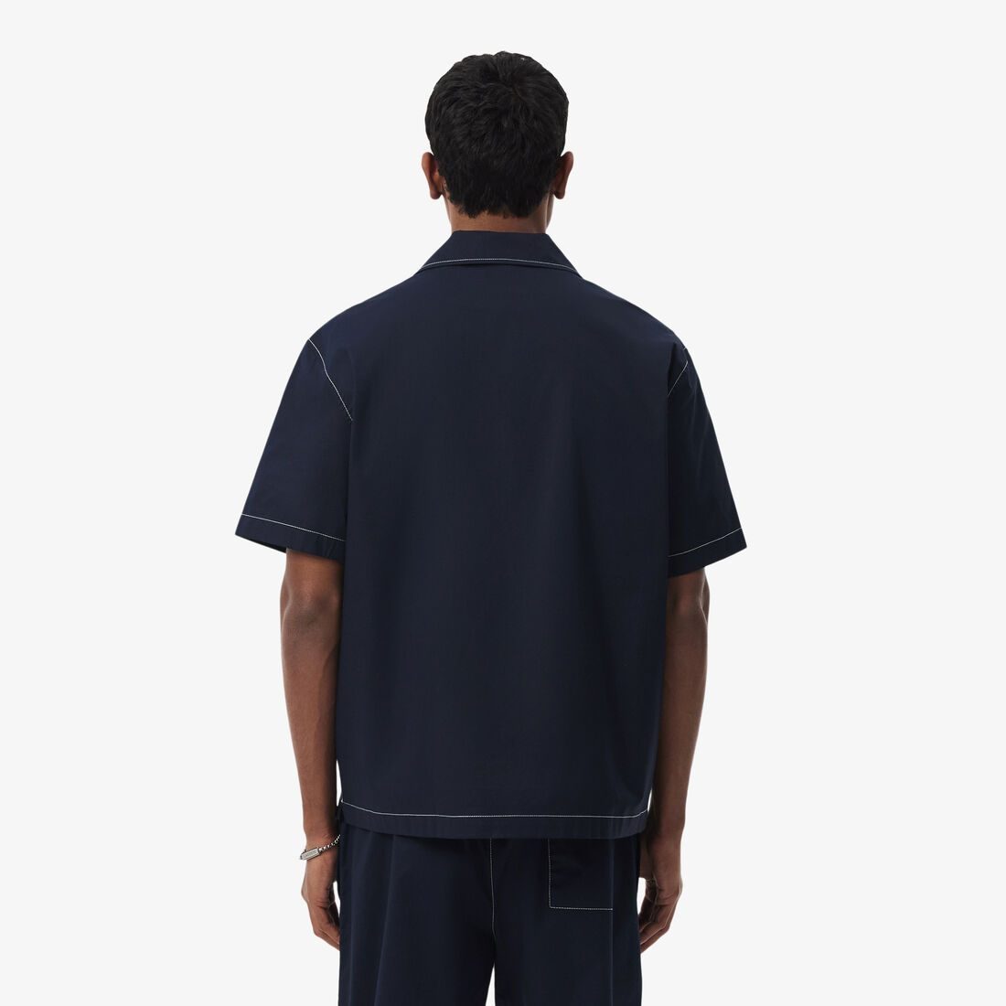 Relaxed Fit Short Sleeved Cotton Shirt Relaxed Fit Short Sleeved Cotton Shirt