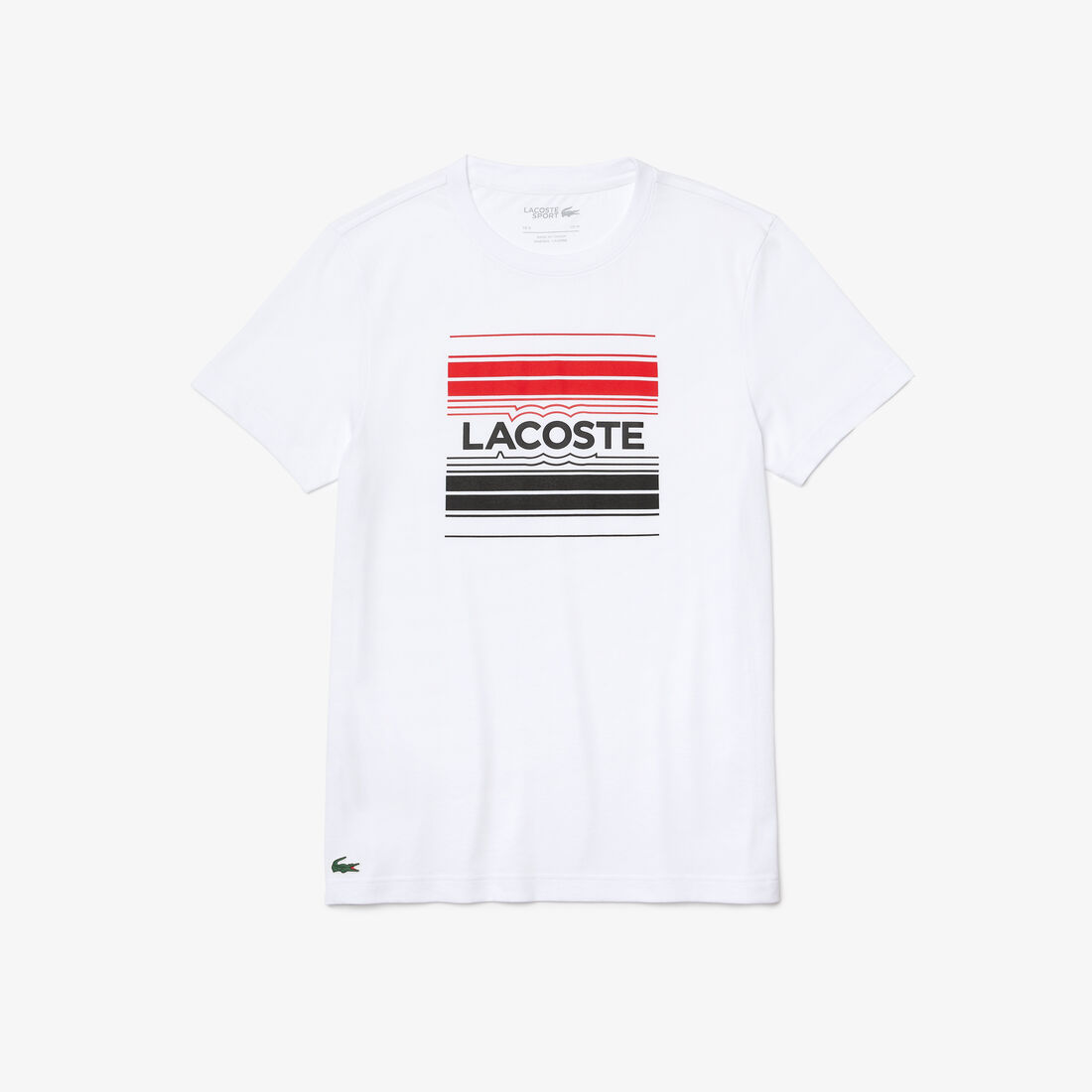 Men's Lacoste SPORT Stylized Logo Print Organic Cotton T-shirt Men's Lacoste SPORT Stylized Logo Print Organic Cotton T-shirt
