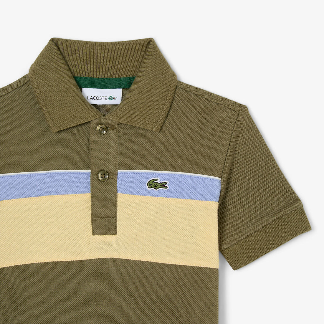 Colour-Block Pique Polo Shirt Colour-Block Pique Polo Shirt