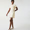 Women’s Made In France Organic Textured Cotton Piqué Polo Dress lacoste women s made in france organic textured cotton piqu polo dress