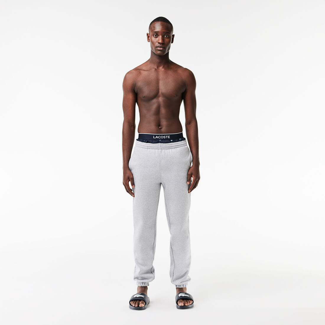 حذاء مفتوح لاكوست 1.0 من خامات صناعية للرجال مجموعة Croco حذاء مفتوح لاكوست 1.0 من خامات صناعية للرجال مجموعة Croco