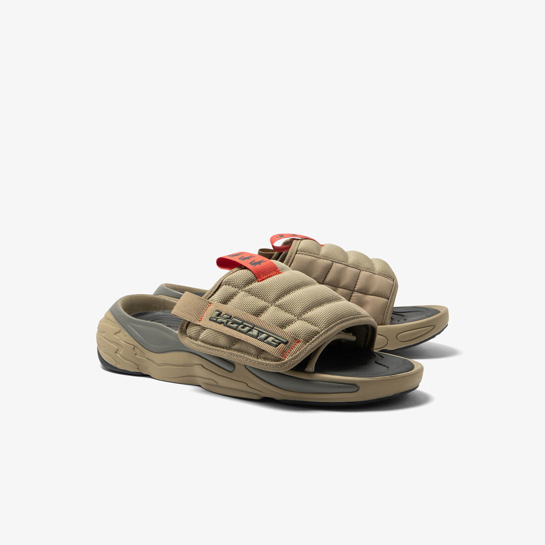 Men's Lacoste AceSlide Synthetic Slides Men's Lacoste AceSlide Synthetic Slides