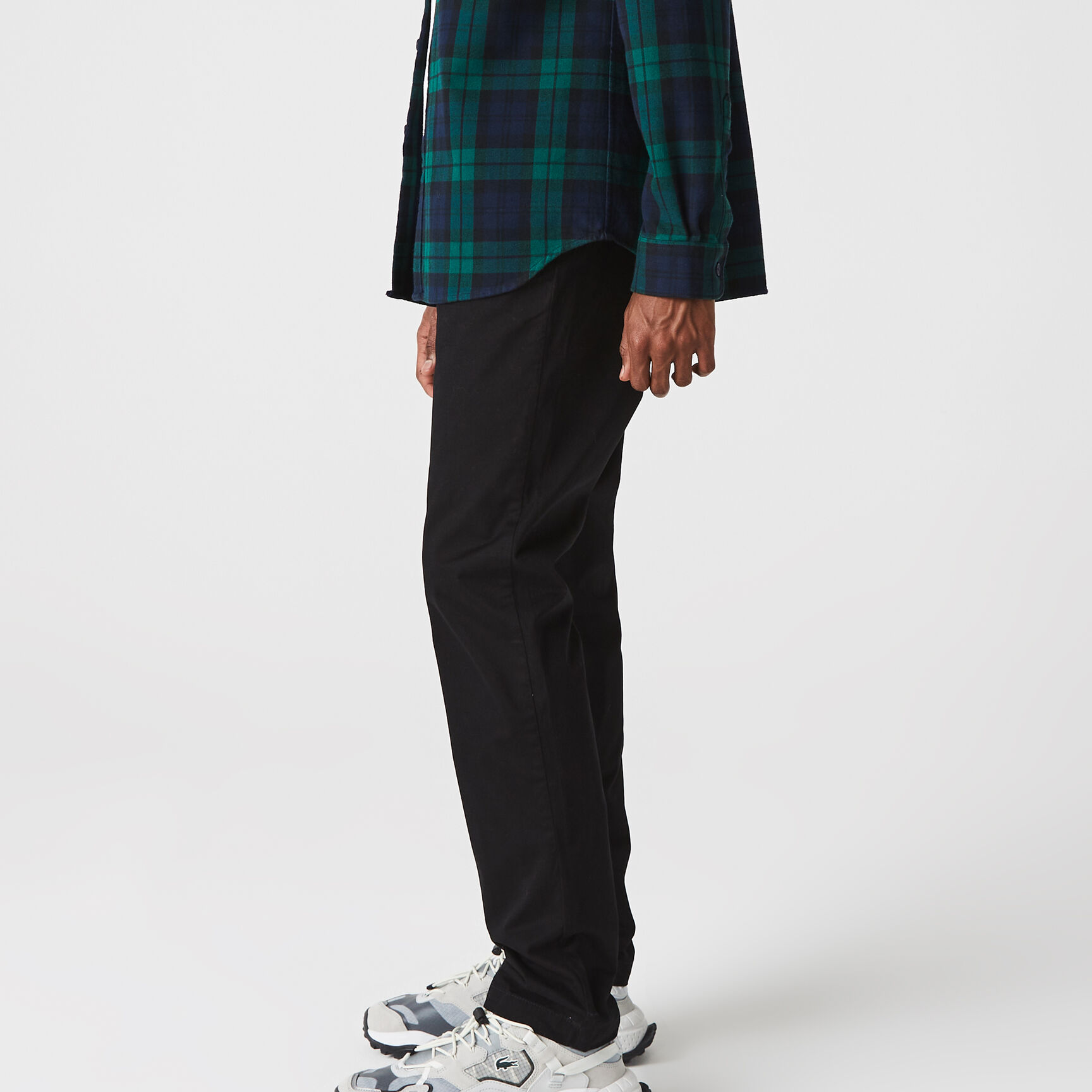 بنطال التشينو من الجبردين المرن بقصة ضيقة للرجال