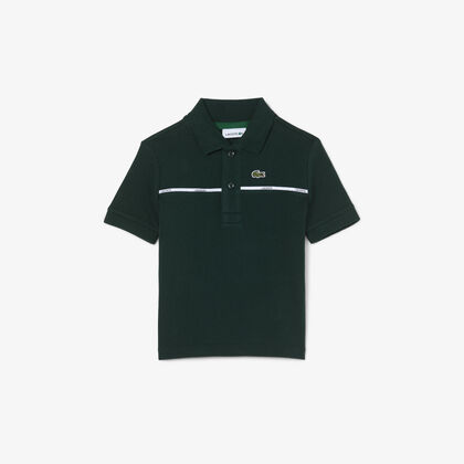 Contrast Band Petit Piqu E Polo Shirt