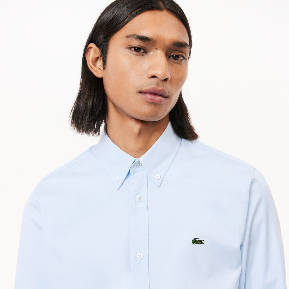 قميص قطن فاخر بقصة ضيقة للرجال قميص قطن فاخر بقصة ضيقة للرجال