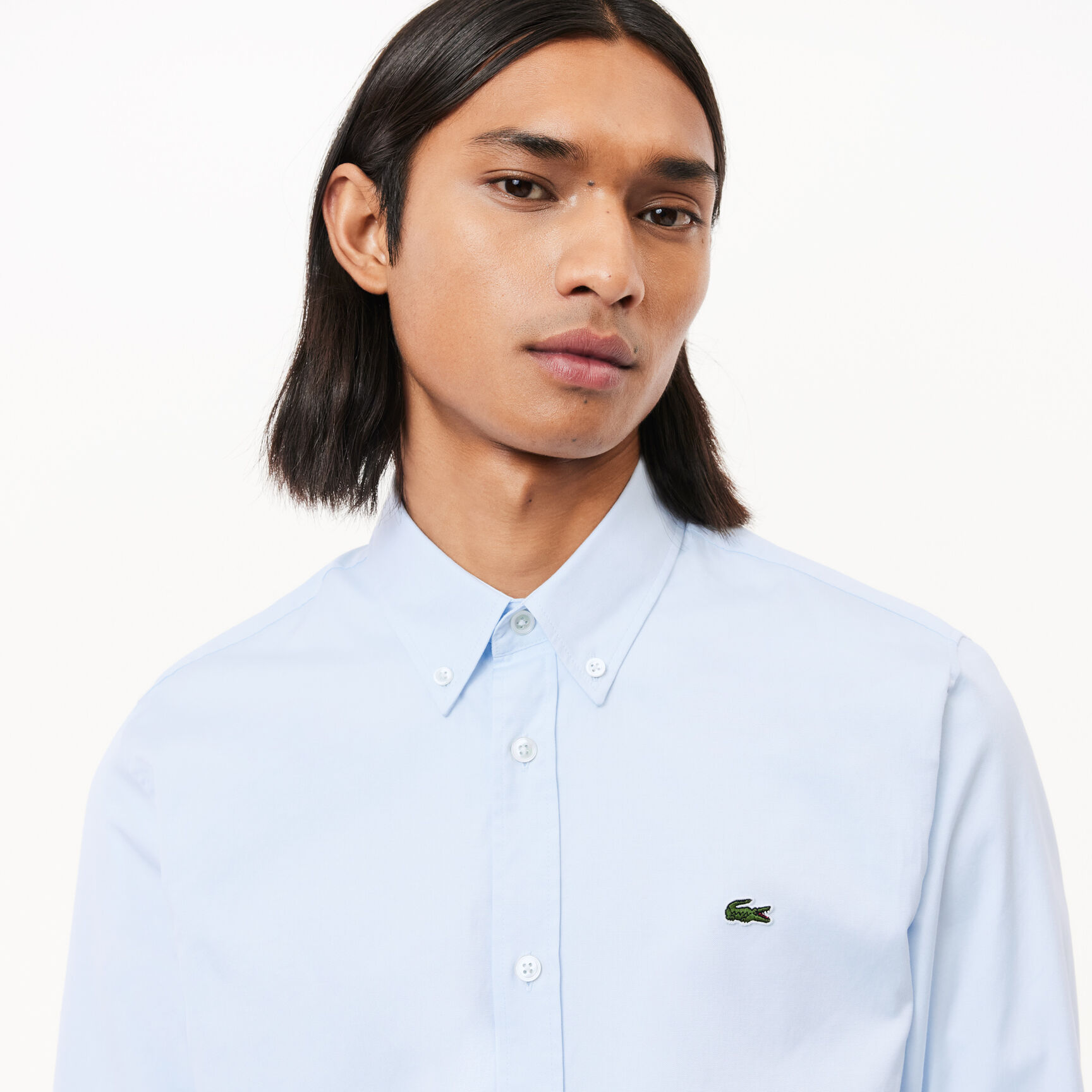 قميص قطن فاخر بقصة ضيقة للرجال قميص قطن فاخر بقصة ضيقة للرجال