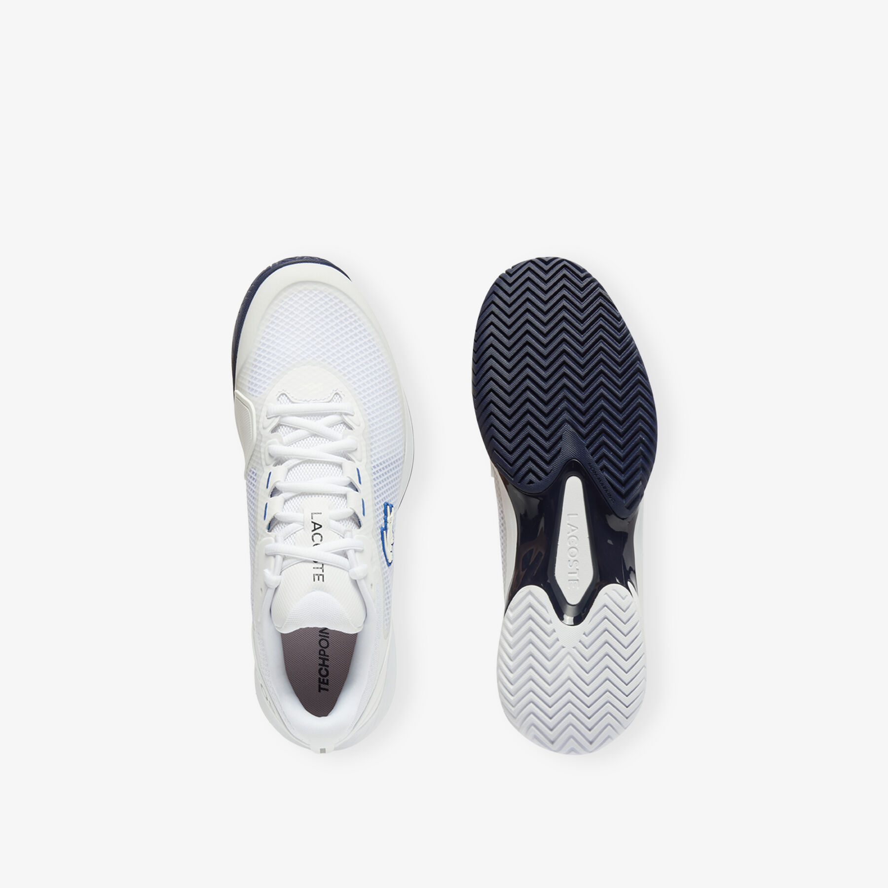 lacoste men s tech point tennis shoes