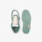 Women's Lacoste T-Clip Leather Colour Contrast Trainers women s lacoste t clip leather colour contrast trainers
