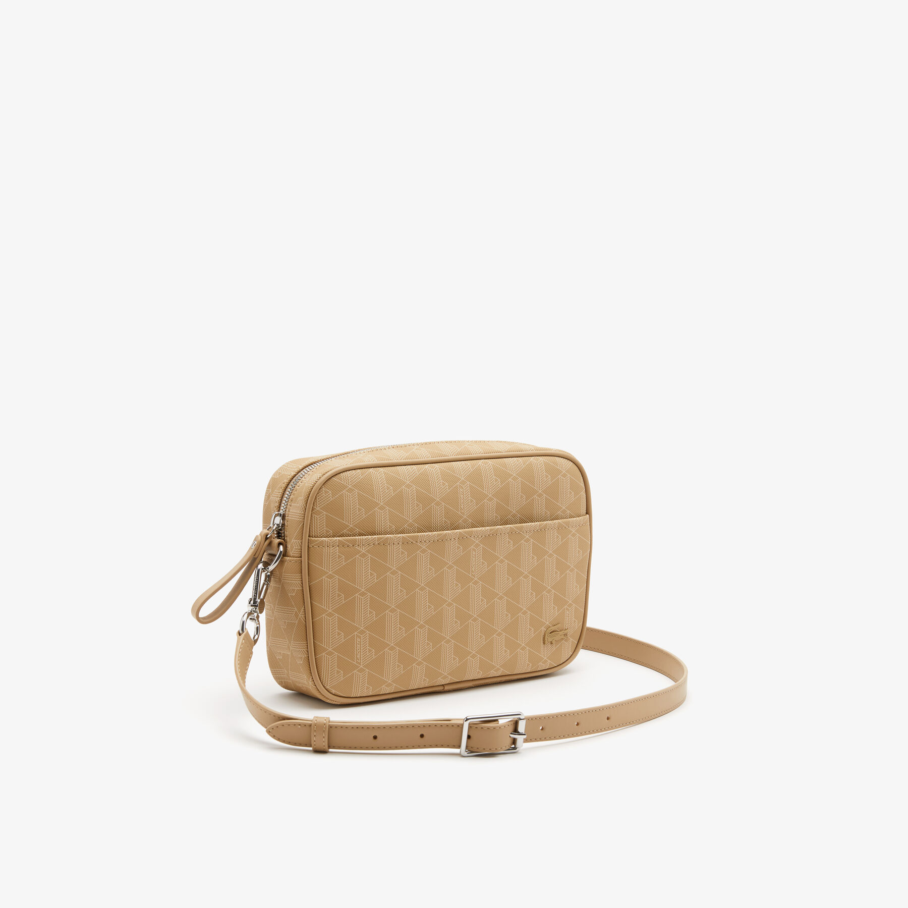 Women's Lacoste Monogram Zip Crossover Bag women s lacoste monogram zip crossover bag