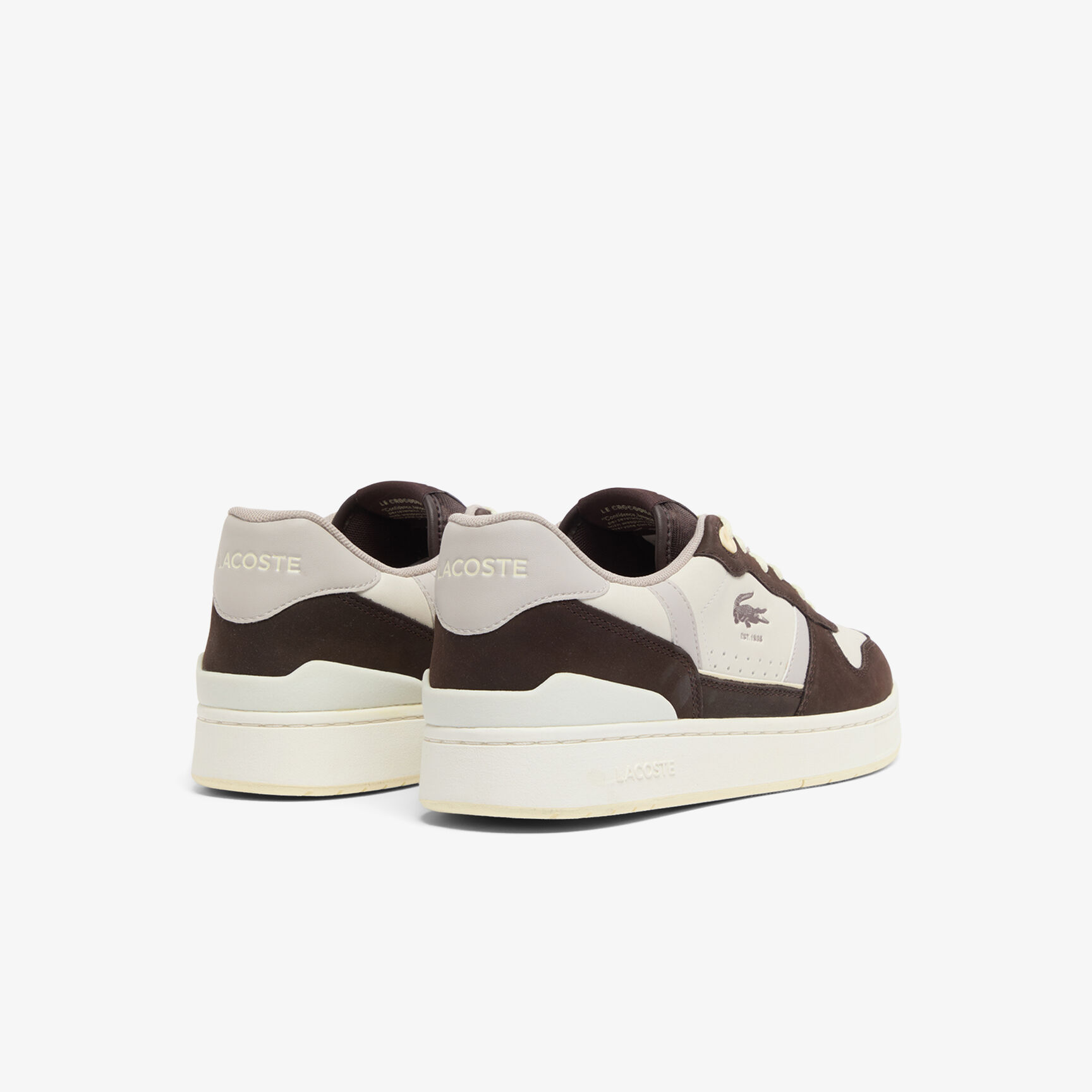 حذاء رياضي رجالي من الجلد بتصميم مشبك على شكل حرف T