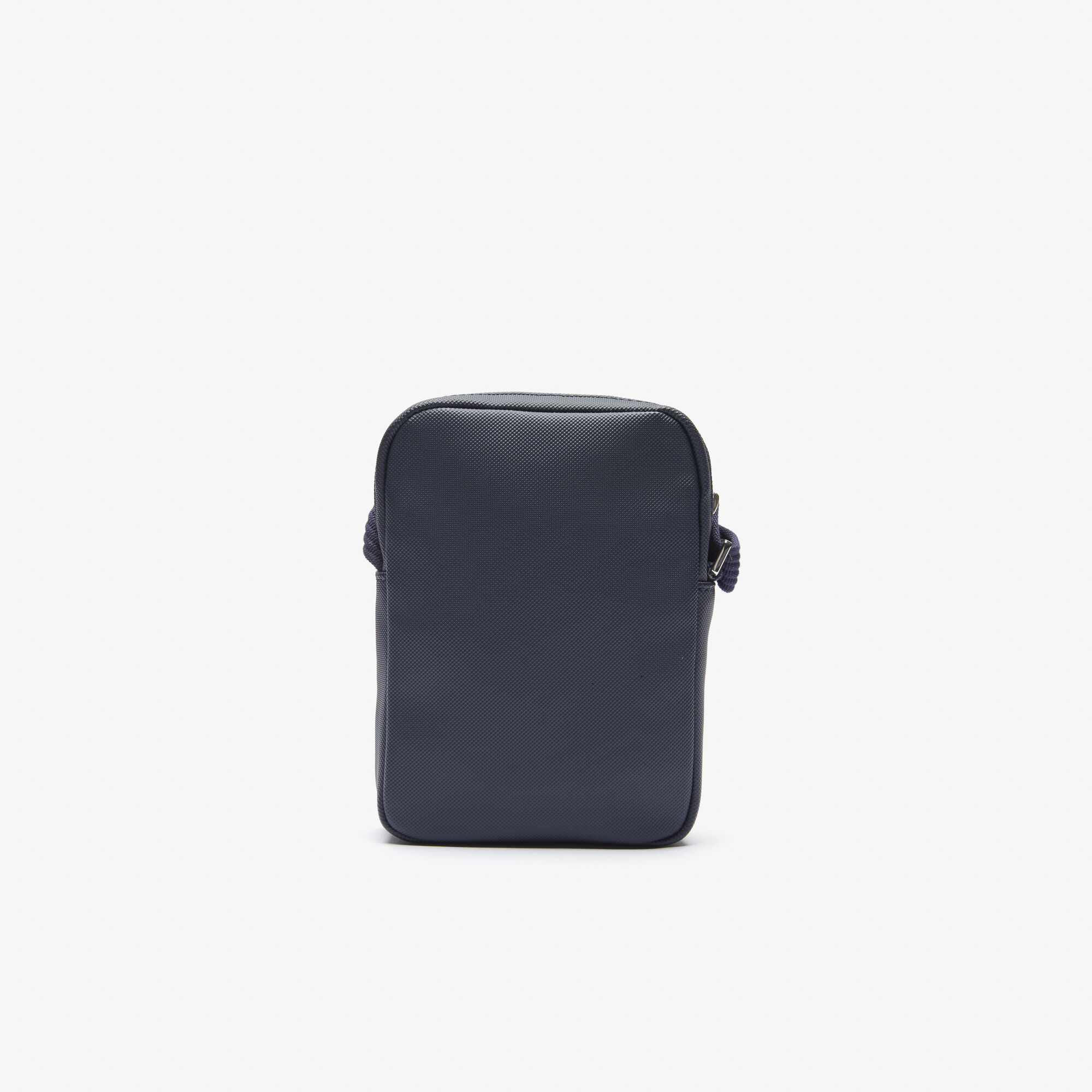 Men's classic petit piqué vertical zip bag clearance