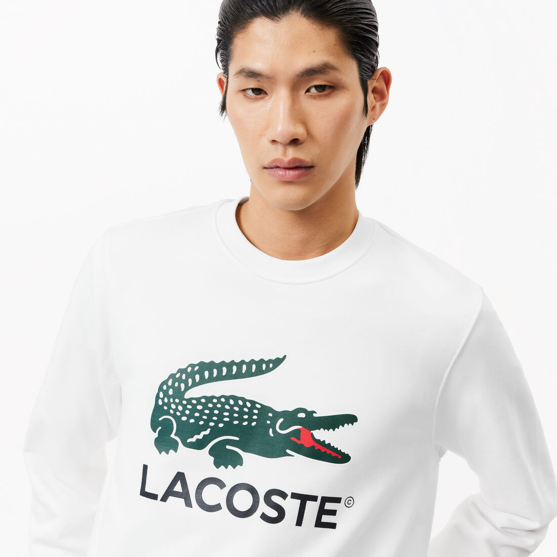 Classic Fit Cotton Fleece Sweatshirt Classic Fit Cotton Fleece Sweatshirt