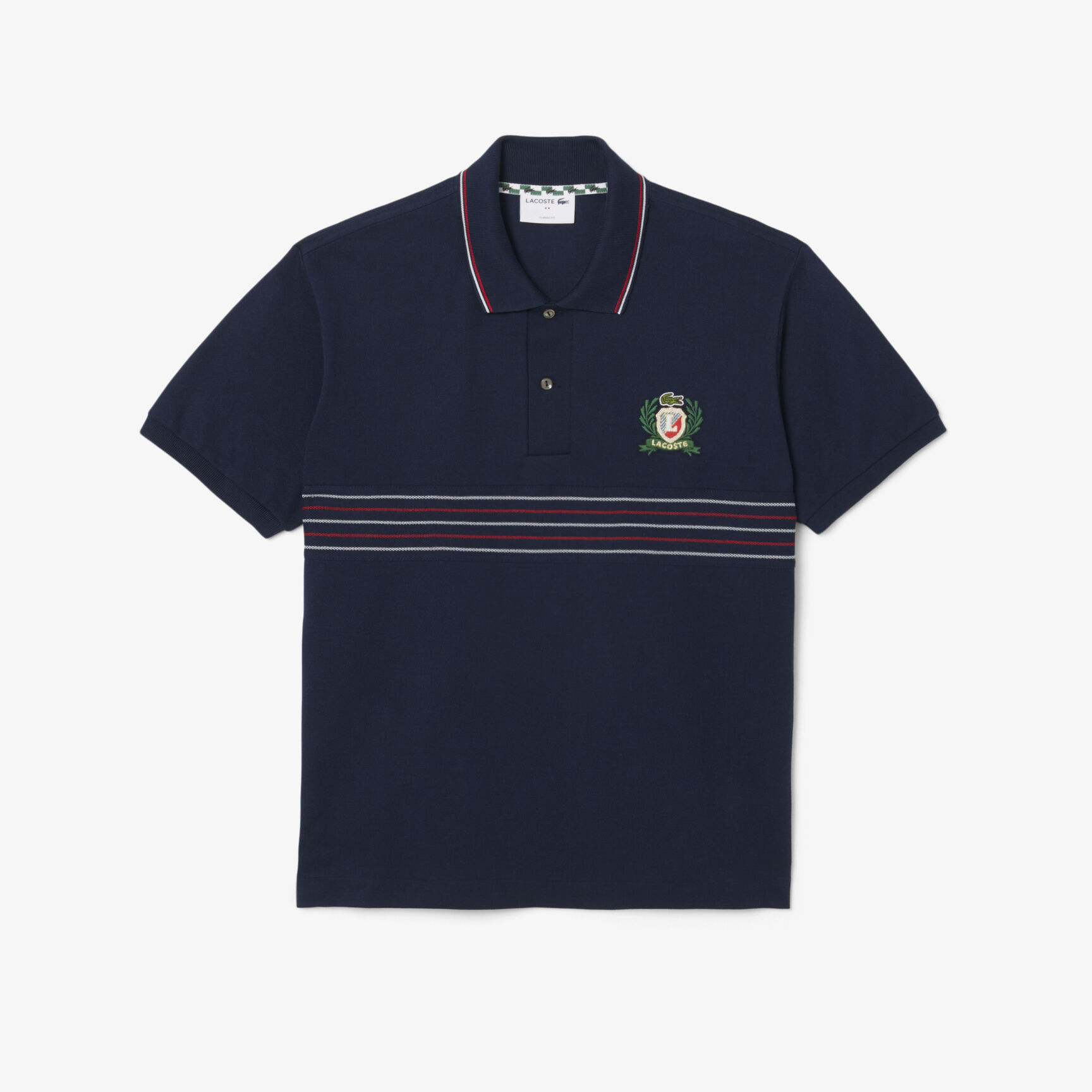 قميص بولو L.12.12 بقصة كلاسيكية