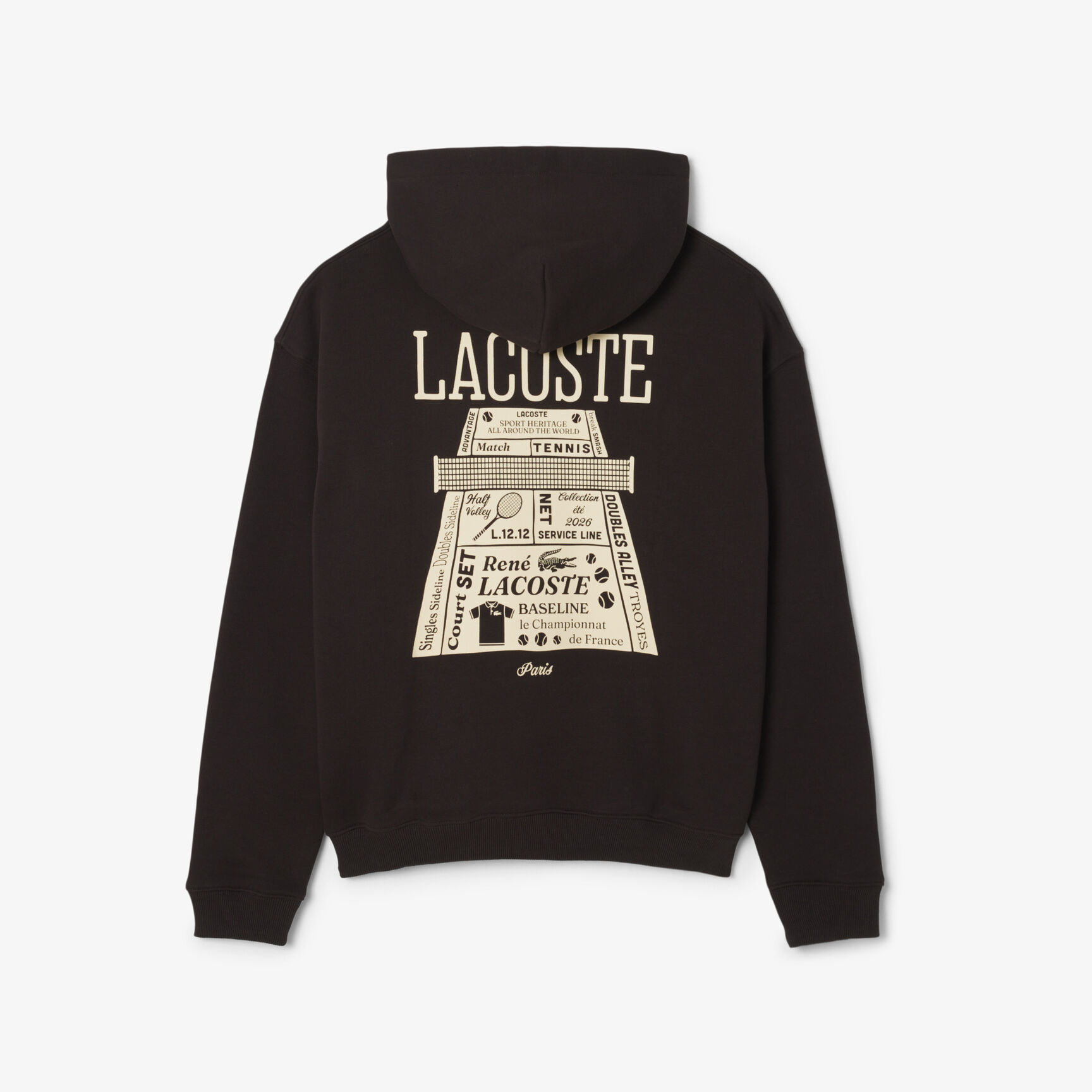 Loose Fit Printed Hoodie