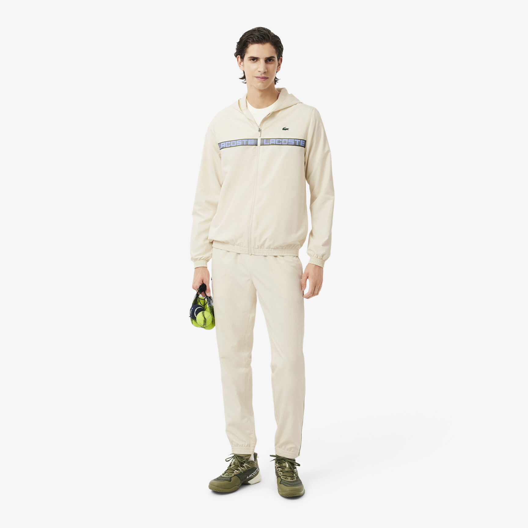 Logo Stripe Tennis Tracksuit