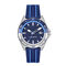 lacoste mainsail navy silicone watch