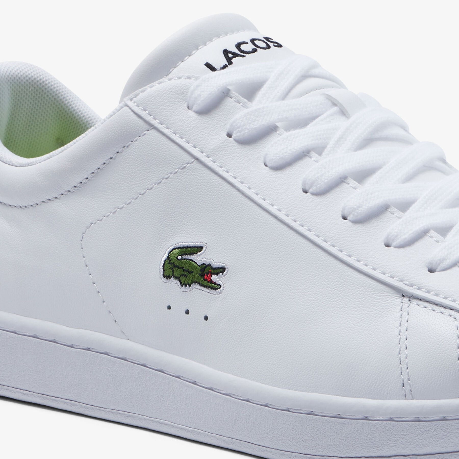 men s lacoste carnaby leather sneakers