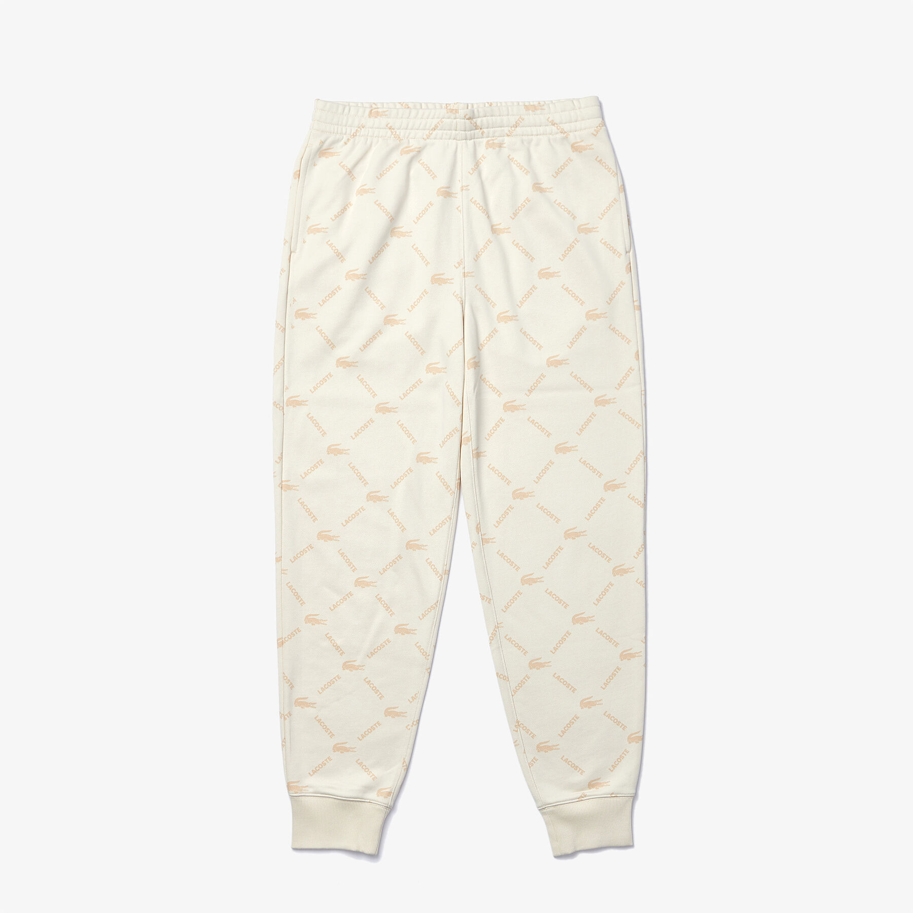 Unisex Lacoste LIVE Print Fleece Tracksuit Pants unisex lacoste live print fleece tracksuit pants