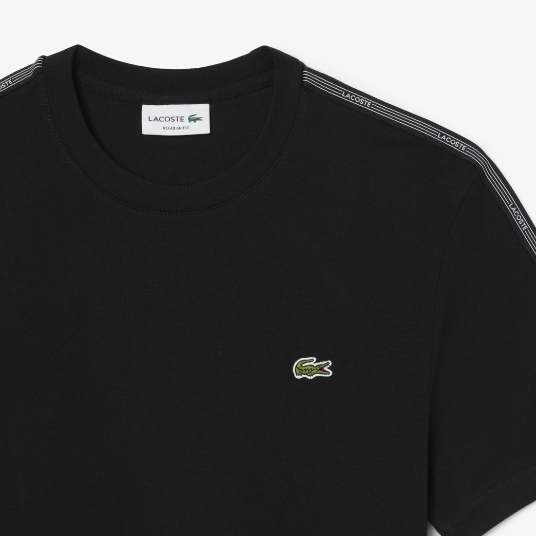 Branded Stripe Band T-shirt lacoste branded stripe band t shirt