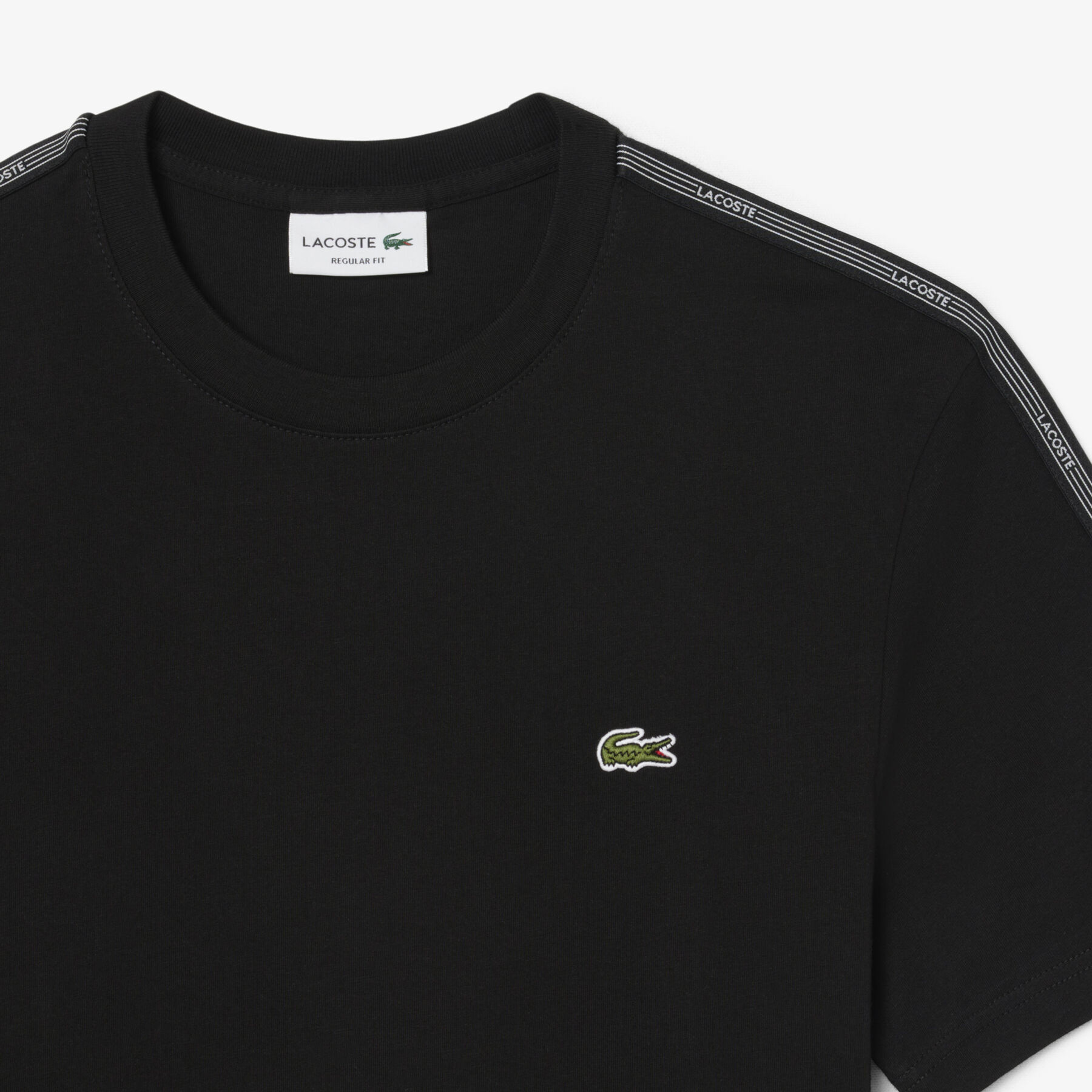 Branded Stripe Band T-shirt lacoste branded stripe band t shirt