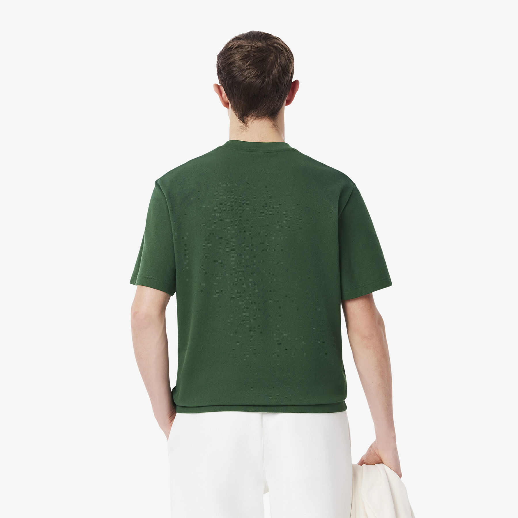 Embroidered Badge Pique T-shirt lacoste embroidered badge pique t shirt