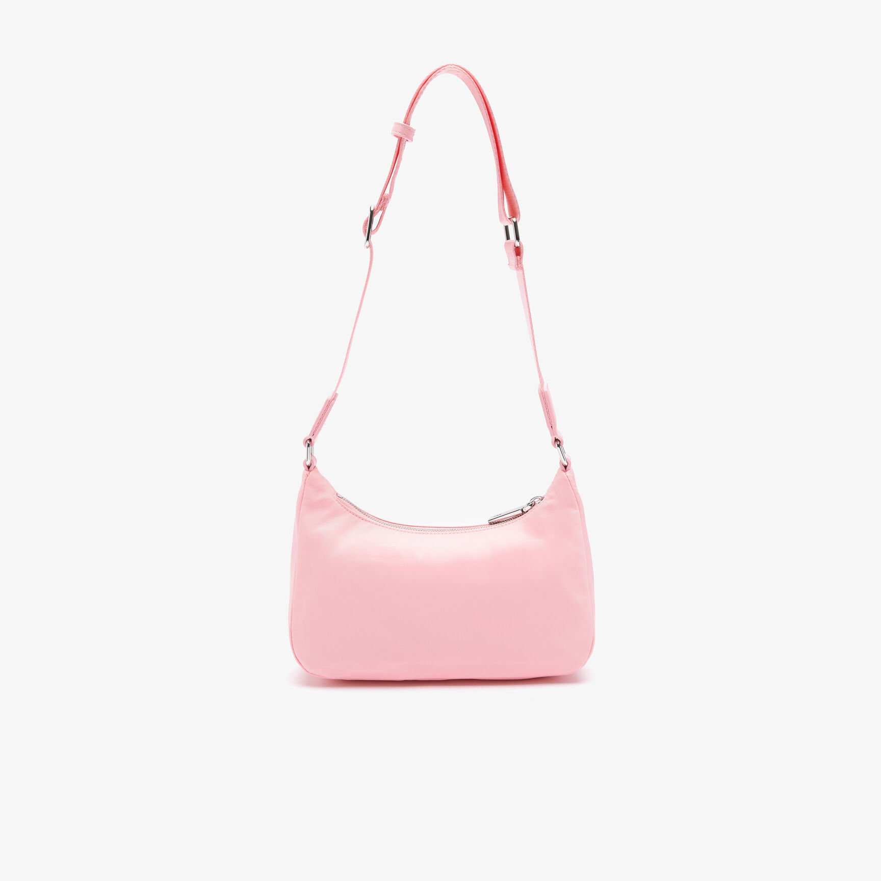 Unisex Metal Crocodile Branded Strap Nylon Shoulder Bag Unisex Metal Crocodile Branded Strap Nylon Shoulder Bag