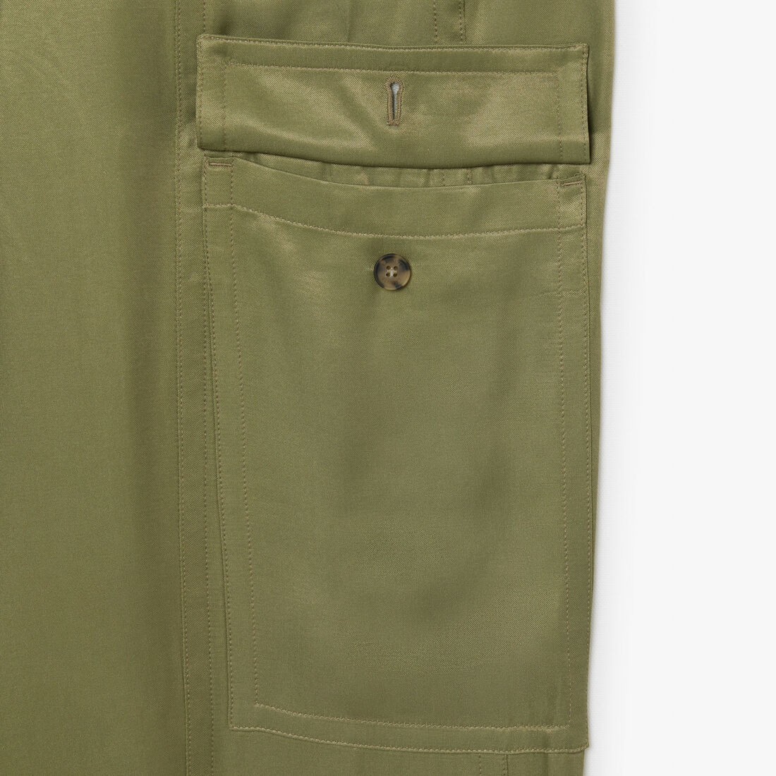 Oversized Satin Cargo Pants Oversized Satin Cargo Pants