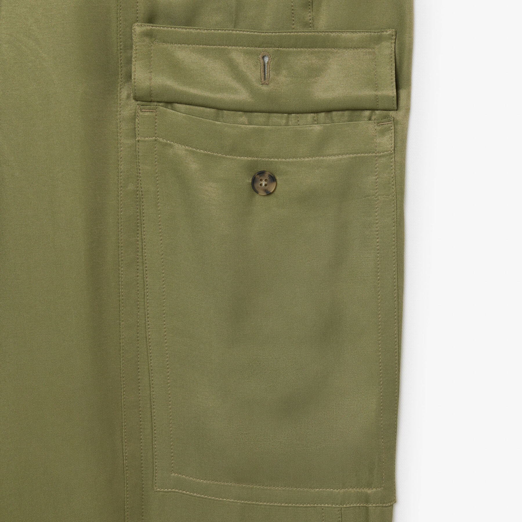 Oversized Satin Cargo Pants lacoste oversized satin cargo pants