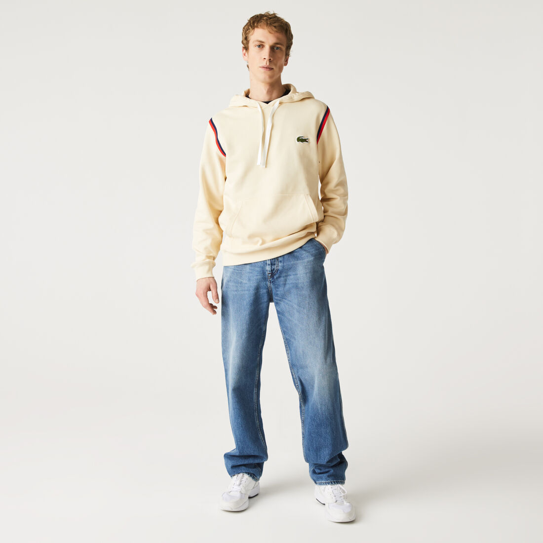 Men’s Made In France Hooded Organic Cotton Fleece Sweatshirt Men’s Made In France Hooded Organic Cotton Fleece Sweatshirt