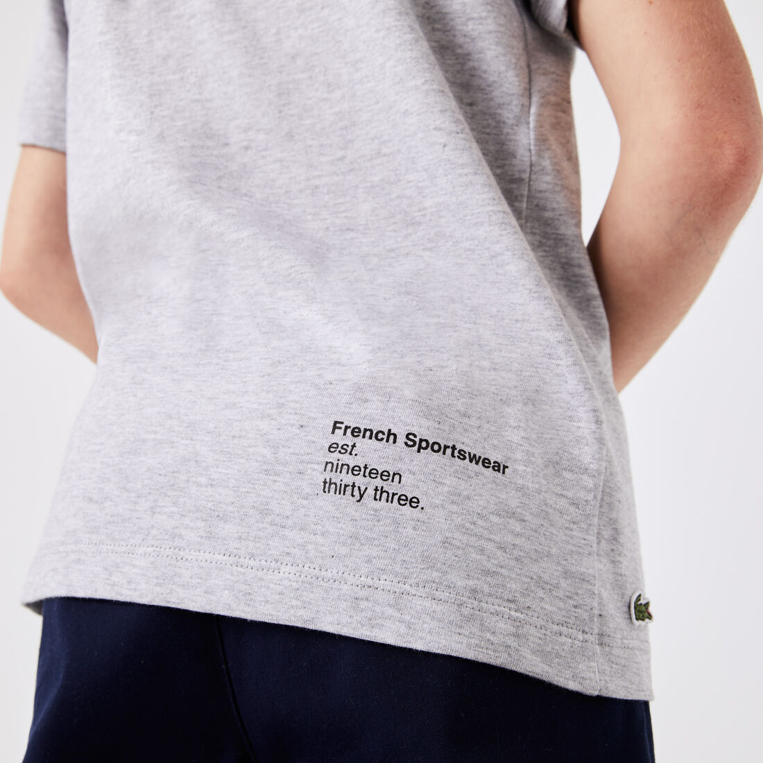 Boys' Lacoste Printed Cotton Jersey T-shirt Boys' Lacoste Printed Cotton Jersey T-shirt