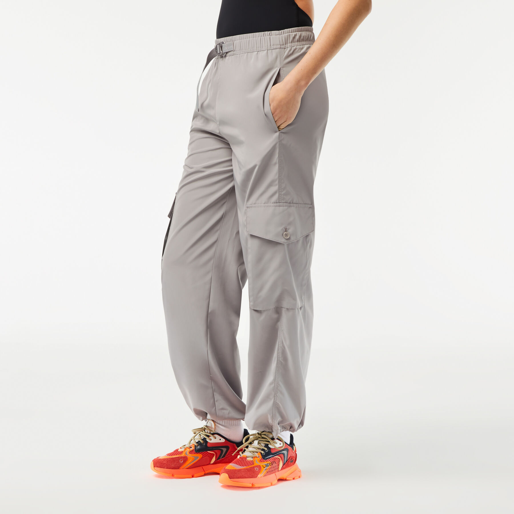 Women's Lacoste Wide Leg Cargo Pants women s lacoste wide leg cargo pants