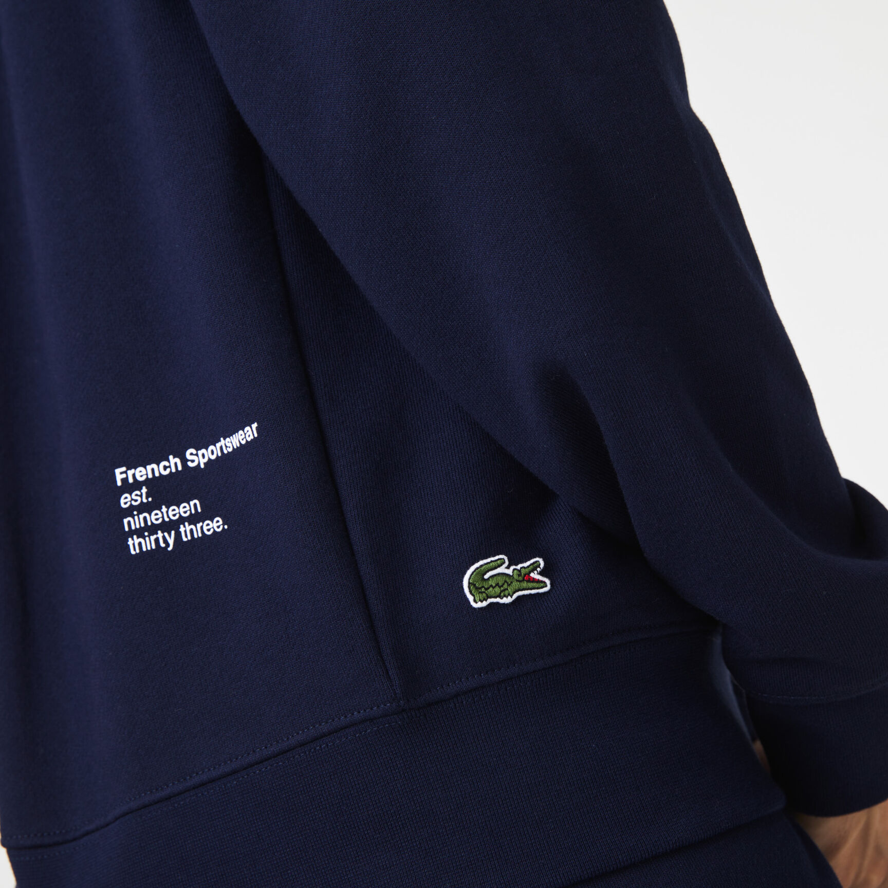 Men's Lacoste Inscription Crew Neck Sweatshirt Men's Lacoste Inscription Crew Neck Sweatshirt