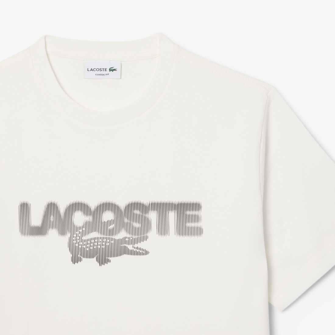 Printed Cotton Jersey T-shirt lacoste printed cotton jersey t shirt