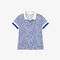 girl s leopard print lacoste polo shirt
