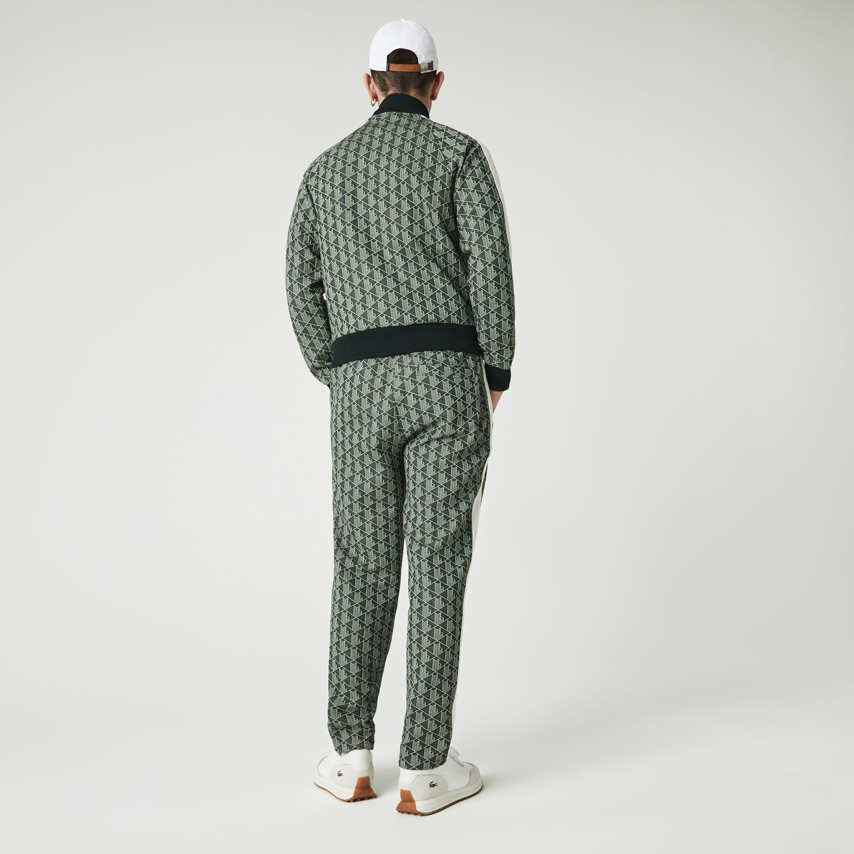 Unisex Lacoste L!VE Monogram Jacquard Tracksuit Trousers