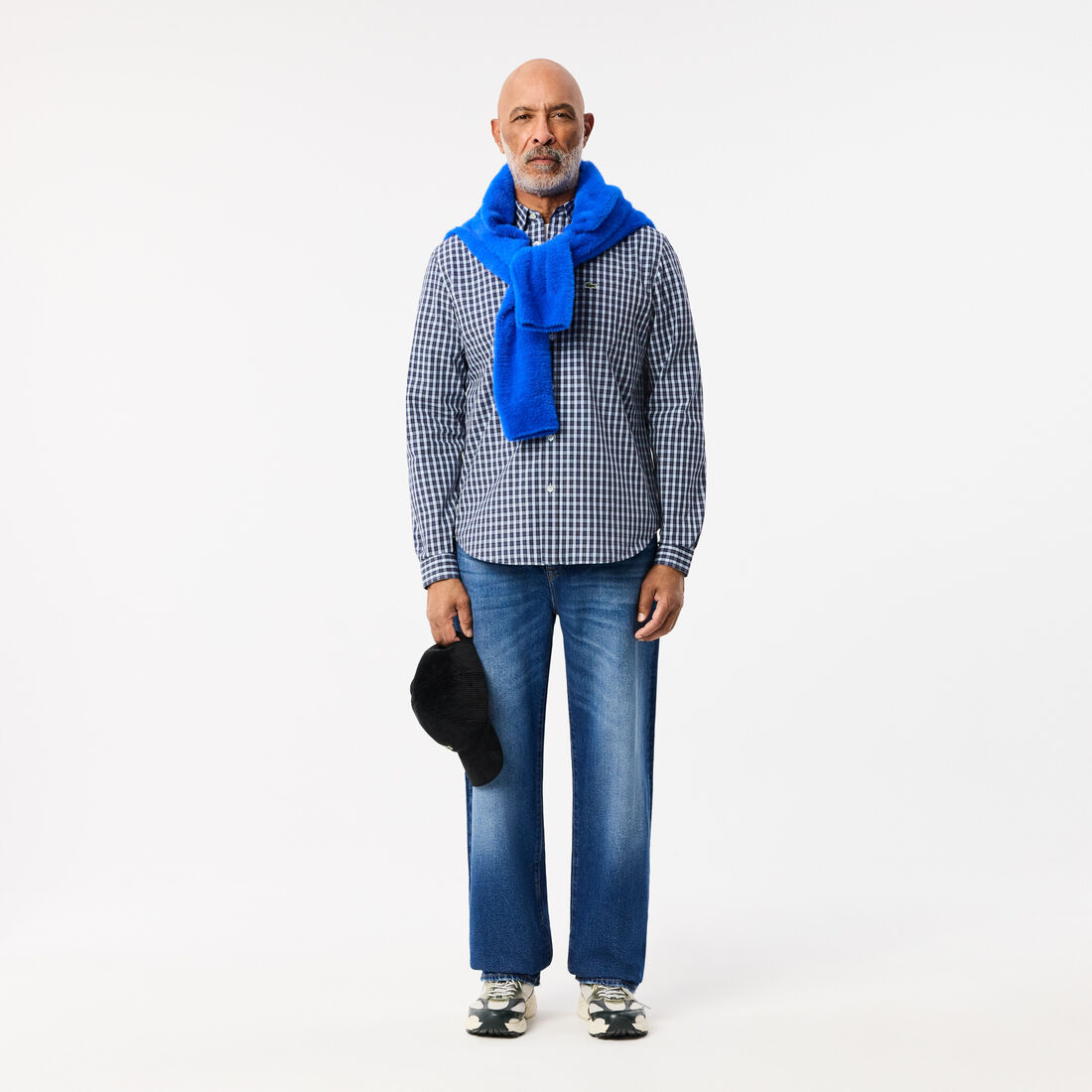 قميص بوبلين مربع قميص بوبلين مربع