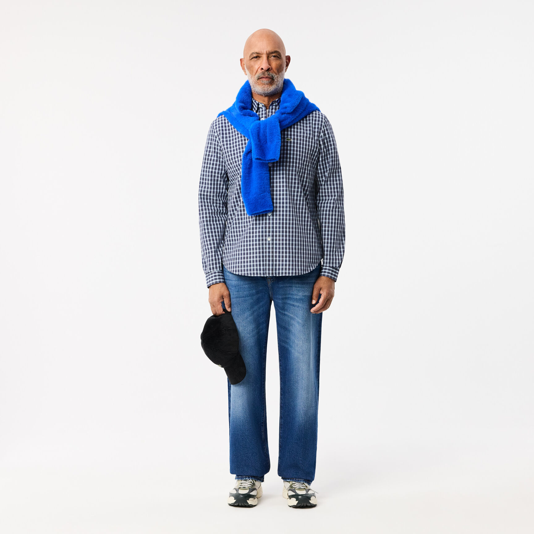 قميص بوبلين مربع قميص بوبلين مربع