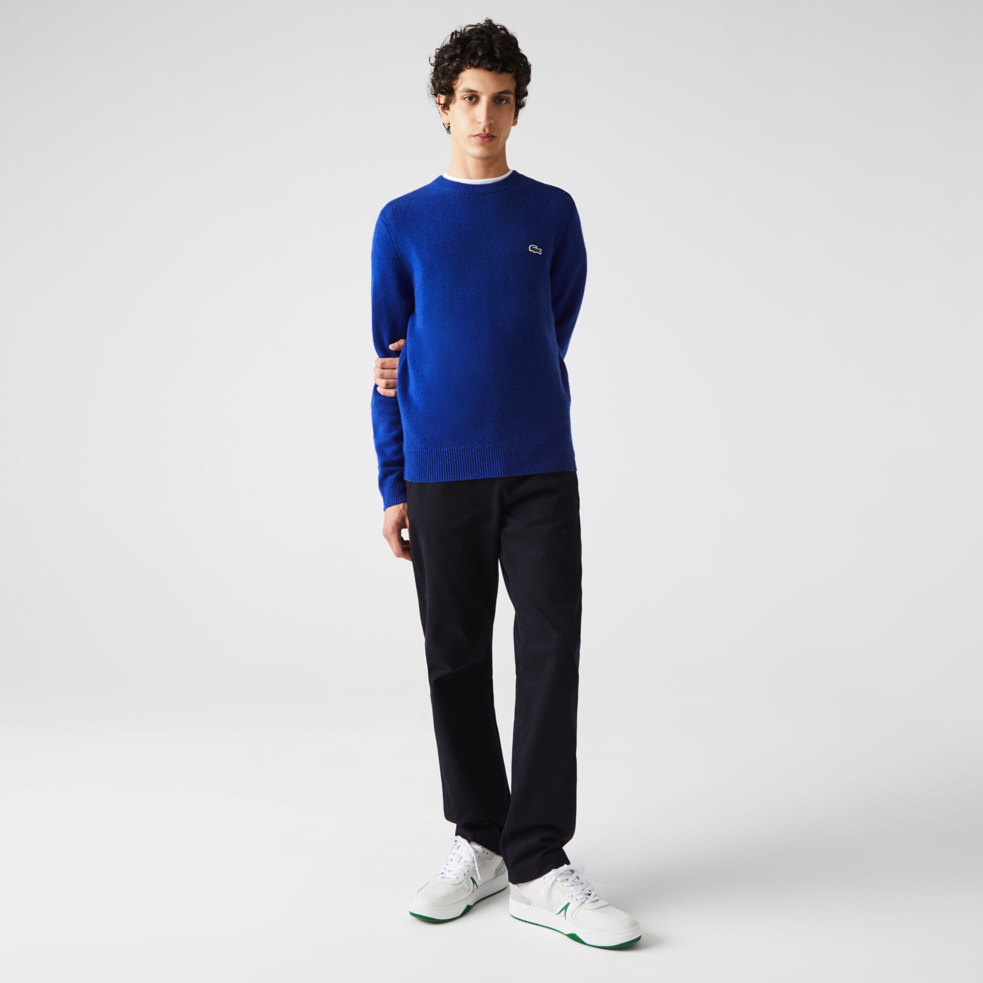 Lacoste cashmere sweater sale