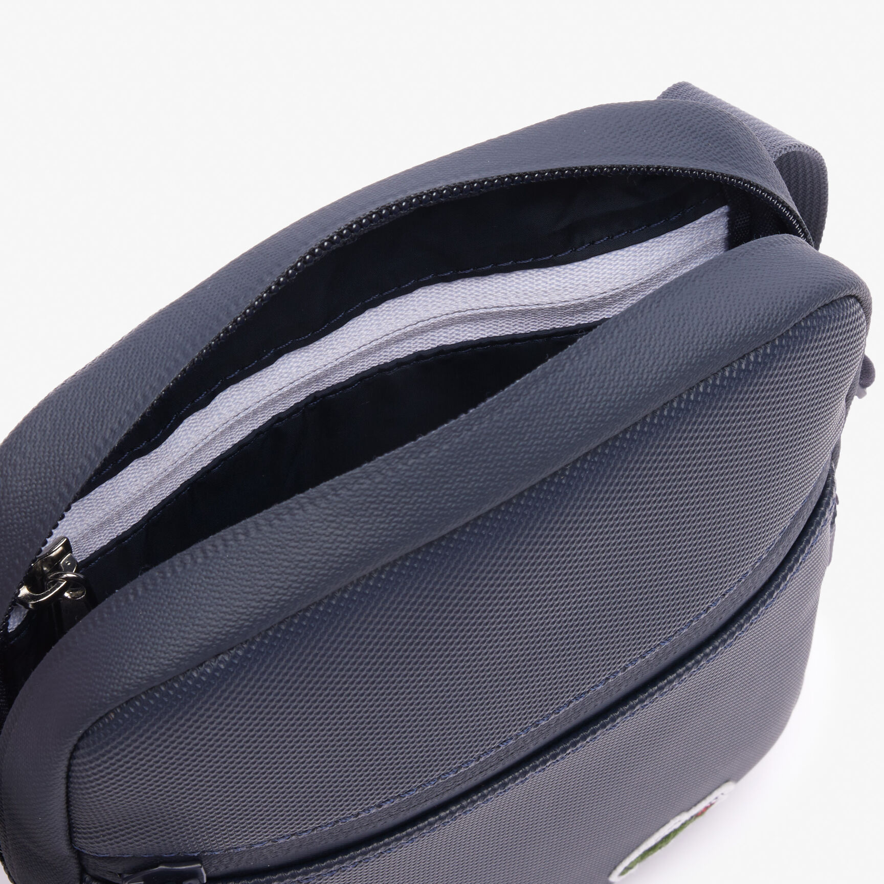 حقيبة كروس صغيرة مسطحة من القماش المطلي بـ LCST للرجال حقيبة كروس صغيرة مسطحة من القماش المطلي بـ LCST للرجال