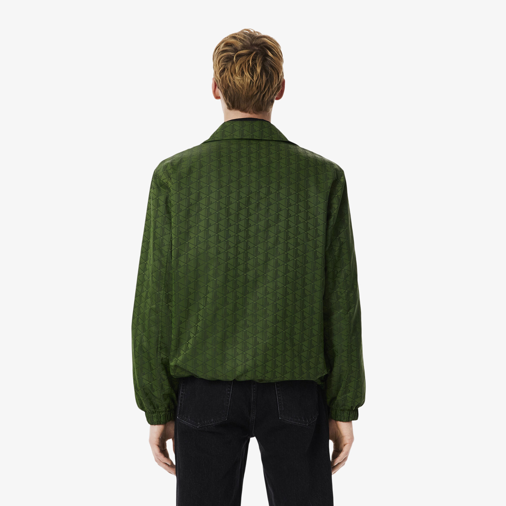 Reversible Bi Material Monogram Jacket Reversible Bi Material Monogram Jacket